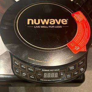 Nuwave cooking surface